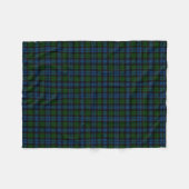 Couverture Polaire Clan écossais Campbell Militaire Tartan Plaid (Devant (Horizontal))