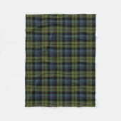 Couverture Polaire Clan écossais Campbell Tartan Plaid (Devant)