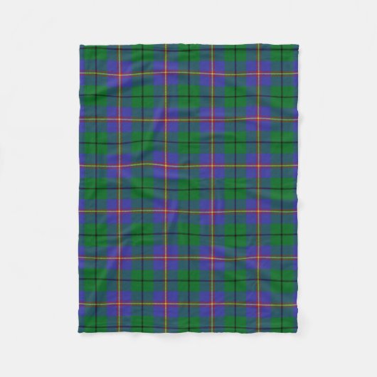 Couverture Polaire Clan écossais Carmichael Tartan Plaid (Devant)