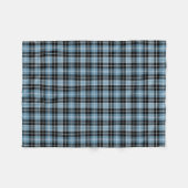 Couverture Polaire Clan écossais Clark Tartan Plaid (Devant (Horizontal))
