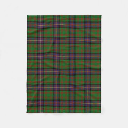 Couverture Polaire Clan écossais Cochrane Tartan Plaid (Devant)