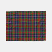 Couverture Polaire Clan écossais Crozier Tartan Plaid (Devant (Horizontal))