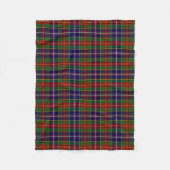 Couverture Polaire Clan écossais Crozier Tartan Plaid (Devant)