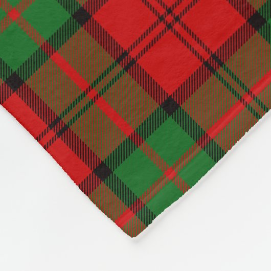 Couverture Polaire Clan écossais Dunbar Tartan Plaid (Coin)