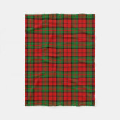 Couverture Polaire Clan écossais Dunbar Tartan Plaid (Devant)