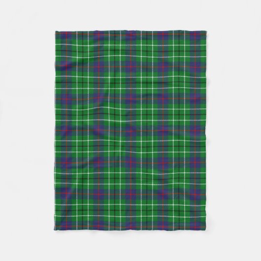 Couverture Polaire Clan écossais Duncan Tartan Plaid (Devant)