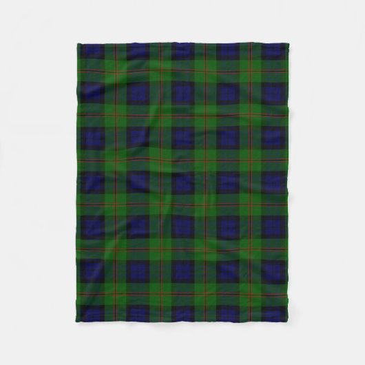 Couverture Polaire Clan écossais Dundas Tartan Plaid (Devant)