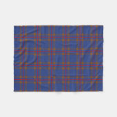 Couverture Polaire Clan écossais Elliot Tartan Plaid (Devant (Horizontal))