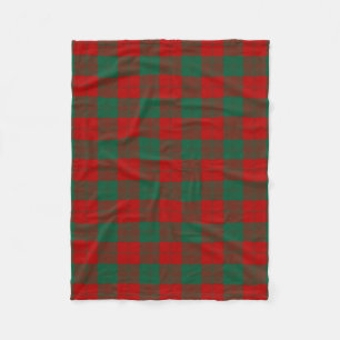 Couverture Polaire Clan écossais Erskine Tartan Plaid