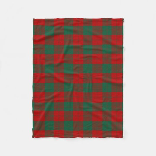 Couverture Polaire Clan écossais Erskine Tartan Plaid (Devant)
