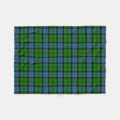 Couverture Polaire Clan écossais Forsyth Tartan Plaid (Devant (Horizontal))