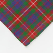 Couverture Polaire Clan écossais Fraser de Lovat Tartan Plaid (Coin)