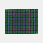 Couverture Polaire Clan écossais Galbraith Tartan Plaid (Devant (Horizontal))