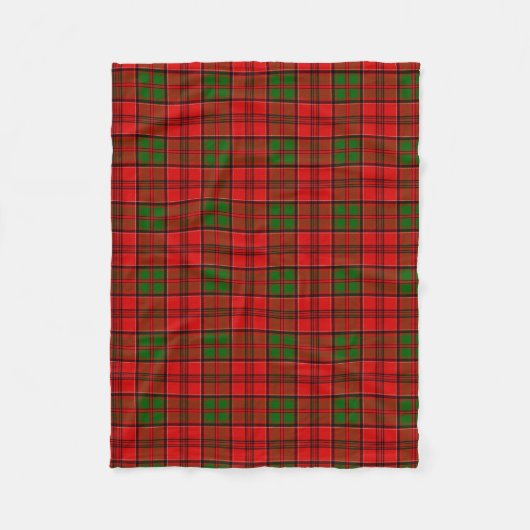 Couverture Polaire Clan écossais Grant Tartan Plaid (Devant)