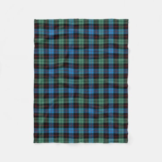 Couverture Polaire Clan écossais Guthrie Tartan Plaid (Devant)
