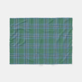 Couverture Polaire Clan écossais Irvine de DrumTartan Plaid (Devant (Horizontal))