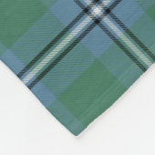 Couverture Polaire Clan écossais Irvine de DrumTartan Plaid (Coin)