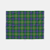 Couverture Polaire Clan écossais Jones Tartan Plaid (Devant (Horizontal))