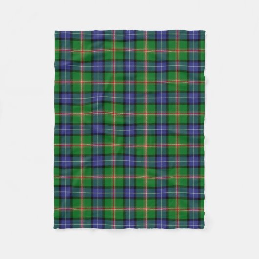 Couverture Polaire Clan écossais Jones Tartan Plaid (Devant)
