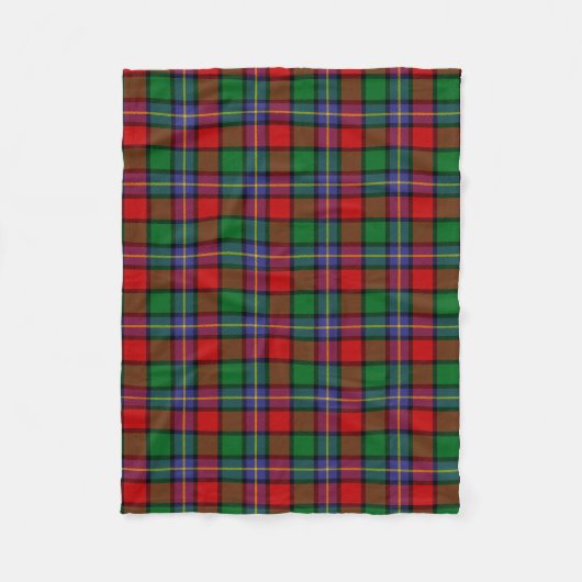 Couverture Polaire Clan écossais Kilgore Tartan Plaid (Devant)