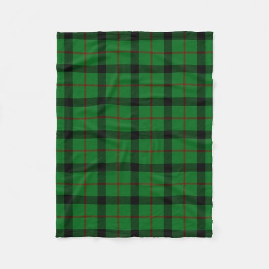 Couverture Polaire Clan écossais Kincaid Tartan Plaid (Devant)