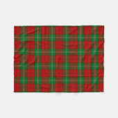 Couverture Polaire Clan écossais Lennox Tartan Plaid (Devant (Horizontal))