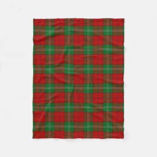 Couverture Polaire Clan écossais Lennox Tartan Plaid (Devant)