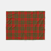 Couverture Polaire Clan écossais Livingstone Tartan Plaid (Devant (Horizontal))