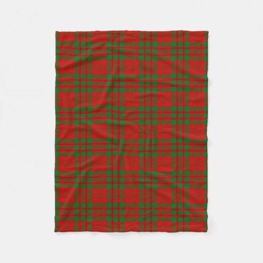 Couverture Polaire Clan écossais Livingstone Tartan Plaid (Devant)