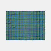 Couverture Polaire Clan écossais Lockhart Tartan Plaid (Devant (Horizontal))