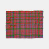Couverture Polaire Clan écossais MacAlister Tartan Plaid (Devant (Horizontal))
