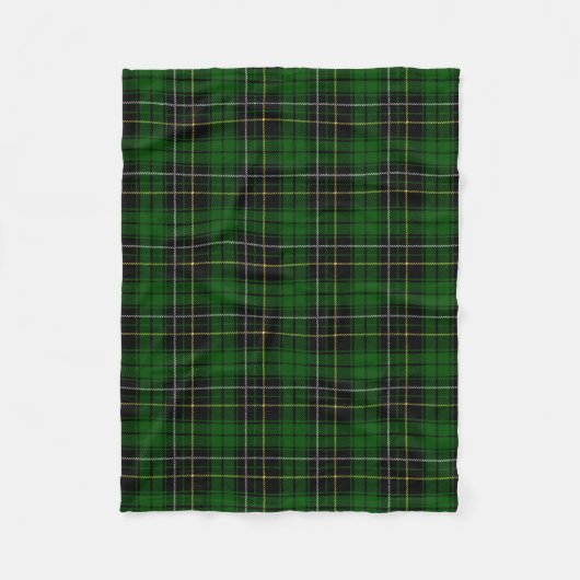 Couverture Polaire Clan écossais MacAlpine Tartan Plaid (Devant)