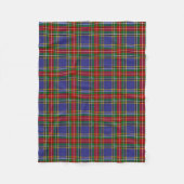 Couverture Polaire Clan écossais MacBeth Tartan Plaid (Devant)