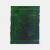 Couverture Polaire Clan écossais MacBride Tartan Plaid (Devant)