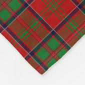 Couverture Polaire Clan écossais MacDonald de Glencoe Tartan Plaid (Coin)