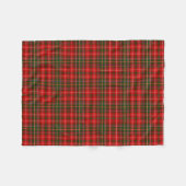 Couverture Polaire Clan écossais MacDougall Tartan Plaid (Devant (Horizontal))