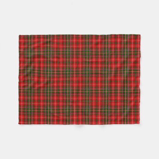 Couverture Polaire Clan écossais MacDougall Tartan Plaid (Devant (Horizontal))
