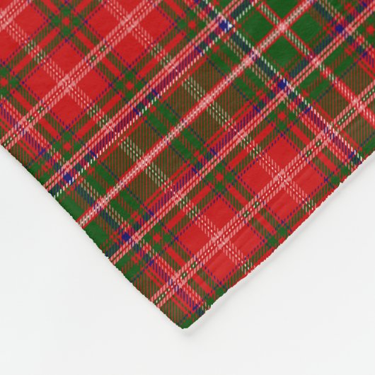 Couverture Polaire Clan écossais MacDougall Tartan Plaid (Coin)