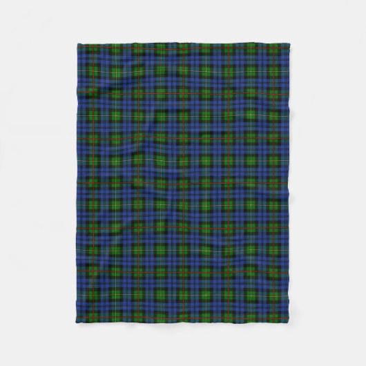 Couverture Polaire Clan écossais MacEwan Tartan Plaid (Devant)
