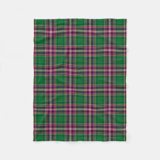 Couverture Polaire Clan écossais MacFarlane Chasse Tartan Plaid (Devant)