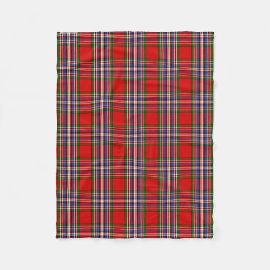 Couverture Polaire Clan écossais MacFarlane Red Tartan Plaid (Devant)