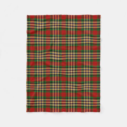 Couverture Polaire Clan écossais MacGill Tartan Plaid (Devant)