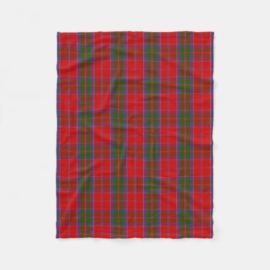 Couverture Polaire Clan écossais MacGillivray Tartan Plaid (Devant)