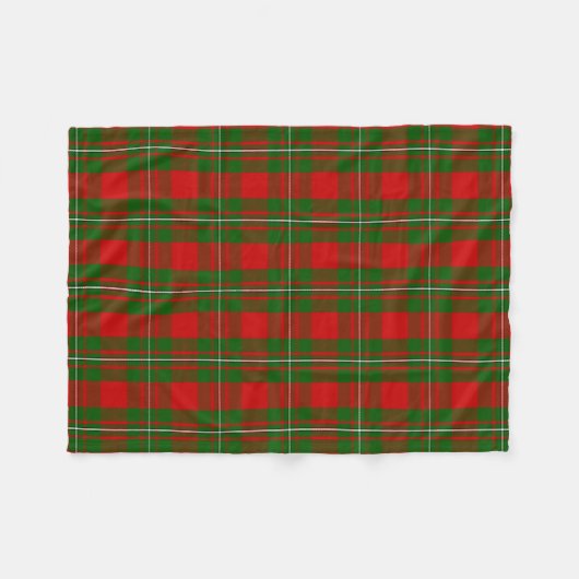 Couverture Polaire Clan écossais MacGregor Tartan Plaid (Devant (Horizontal))