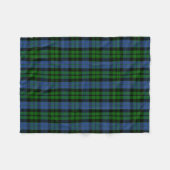 Couverture Polaire Clan écossais MacKay Tartan Plaid (Devant (Horizontal))
