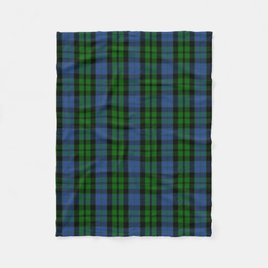 Couverture Polaire Clan écossais MacKay Tartan Plaid (Devant)