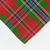 Couverture Polaire Clan écossais MacLean de Duart Tartan Plaid (Coin)