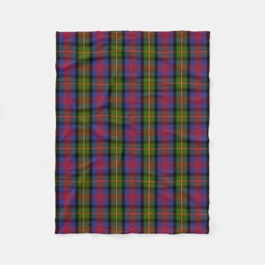 Couverture Polaire Clan écossais MacLennan Tartan Plaid (Devant)