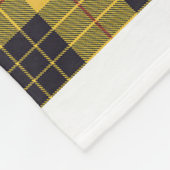 Couverture Polaire Clan écossais MacLeod de Lewis Yellow Black Tartan (Coin)
