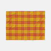 Couverture Polaire Clan écossais MacMillan Tartan Plaid (Devant (Horizontal))